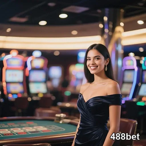 Imagem promocional do 488bet mostrando jogos de cassino, destacando o site 488bet para jogadores brasileiros